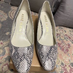 New Anne, Klein, wedge shoe